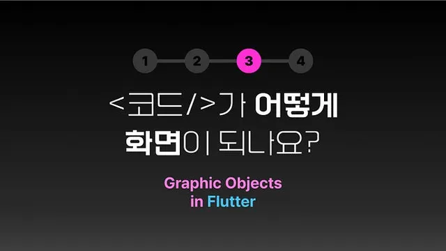 [Flutter] 코드가 어떻게 화면이 되나요(3) — Graphic Objects post image